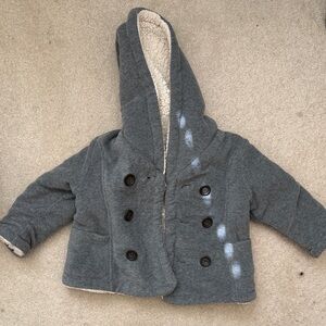 2T—3T Cozy Gray Kids Jacket